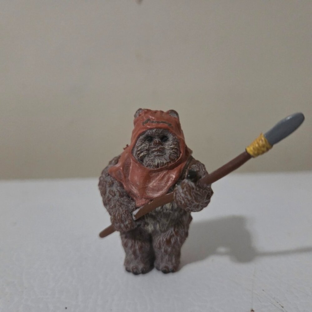 Ewok Wicket Warrick w Spear Star Wars Figure 2 Inch